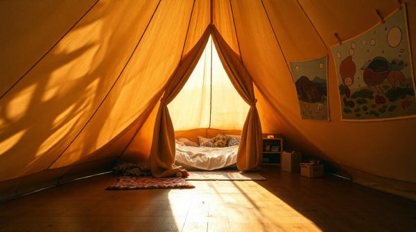 Astuce déco : choisir un tipi pour créer l’univers d’un enfant