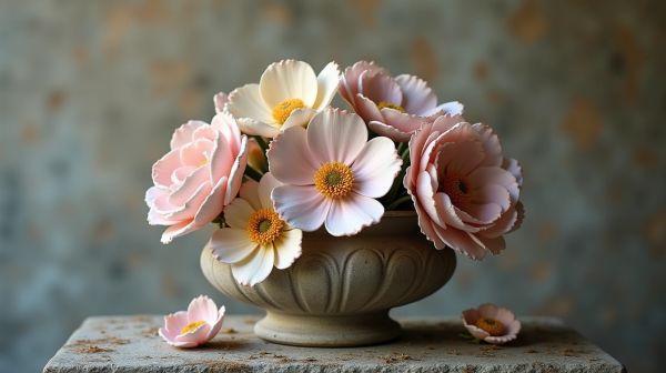 Fleurs en céramique pour cimetière : un choix durable et décoratif