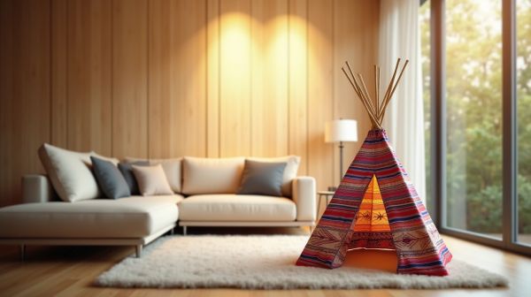 Le monde du tipi : des tipis pour enfants adaptés à leur décor