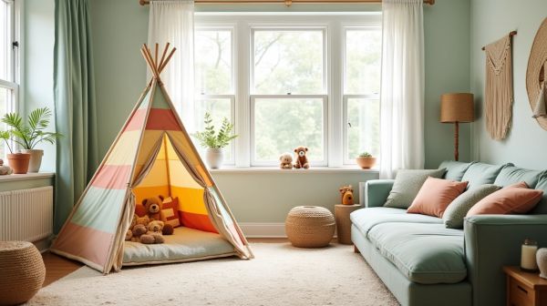Le monde du tipi : des tipis pour enfants adaptés à leur décor