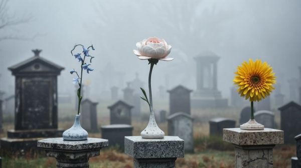 Top 5 fleurs en céramique pour embellir les cimetières