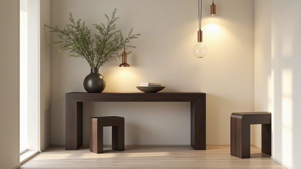 Un porte manteau perroquet moderne pour une entrée stylée